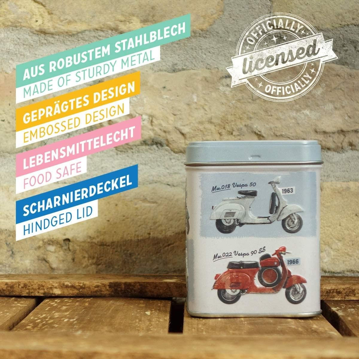 TEEDOSE Vespa Model Chart - Multicolor, Metall (1/9.5cm) - Nostalgic-Art