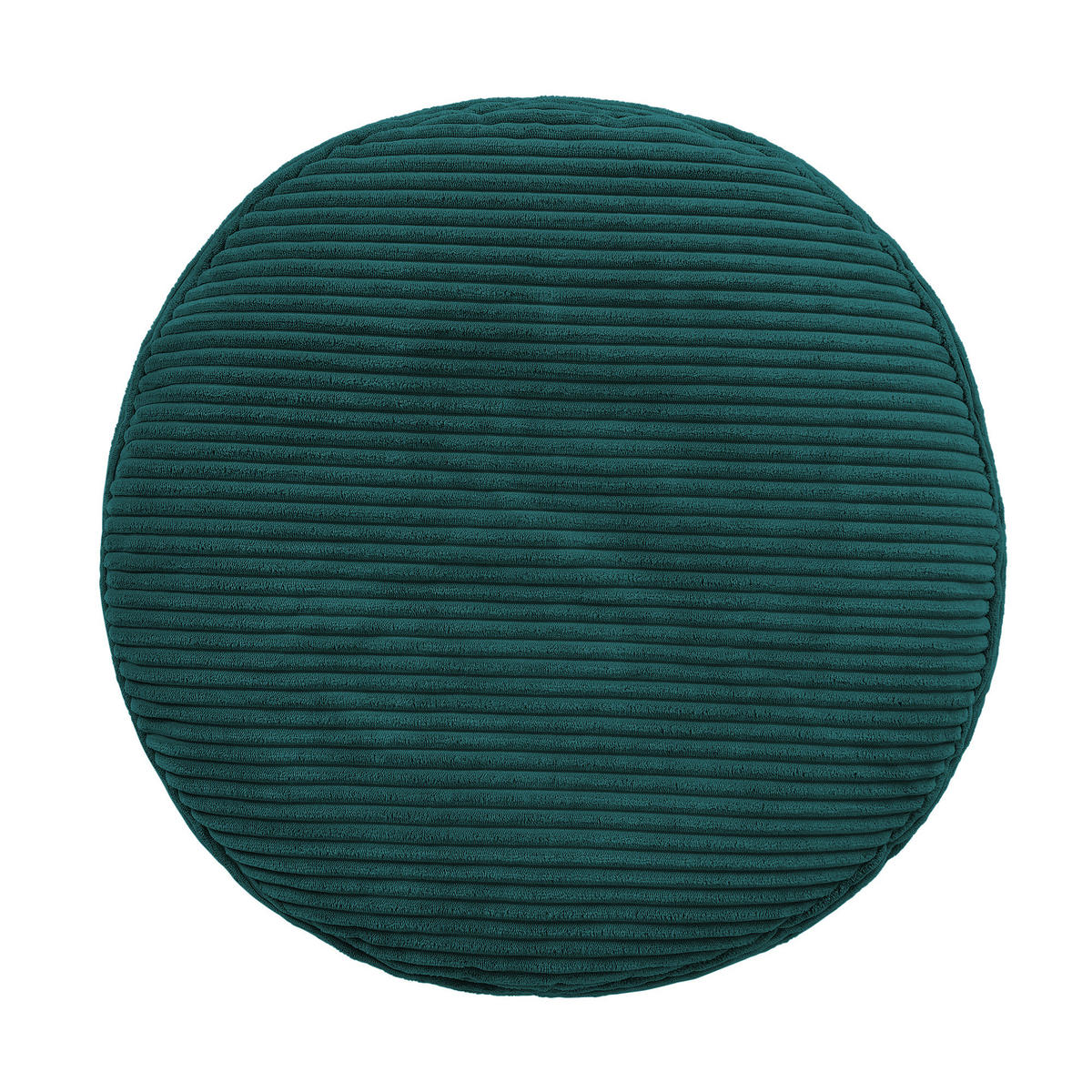 SITZPOUF Rund Milano - Grün, Textil (55/35/55cm) - icon
