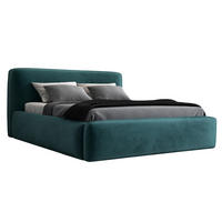 POLSTERBETT LUMO 90x200 Mintgrün - Mintgrün, Textil (90/200cm) - A&J MöbelLand