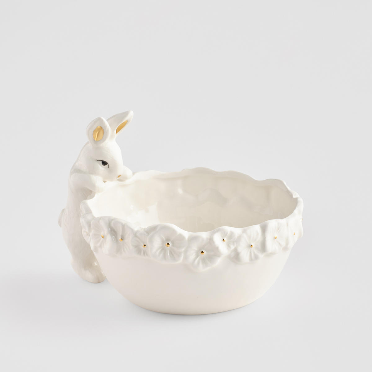 SCHALE Bellissima - Weiß, Stein (14cm) - home&you