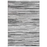 TEPPICH Lora PE08A Mazovia 80x150cm Anthrazit Grau Abstrakt Kurzflor - Anthrazit, Textil (80/150cm) - Mazovia