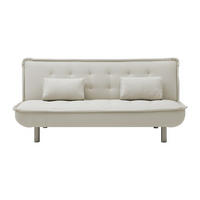 SCHLAFSOFA - 3 Personen - Stoff, Stoff - Beige - - Beige, Textil (190/89/96cm) - Vente-Unique