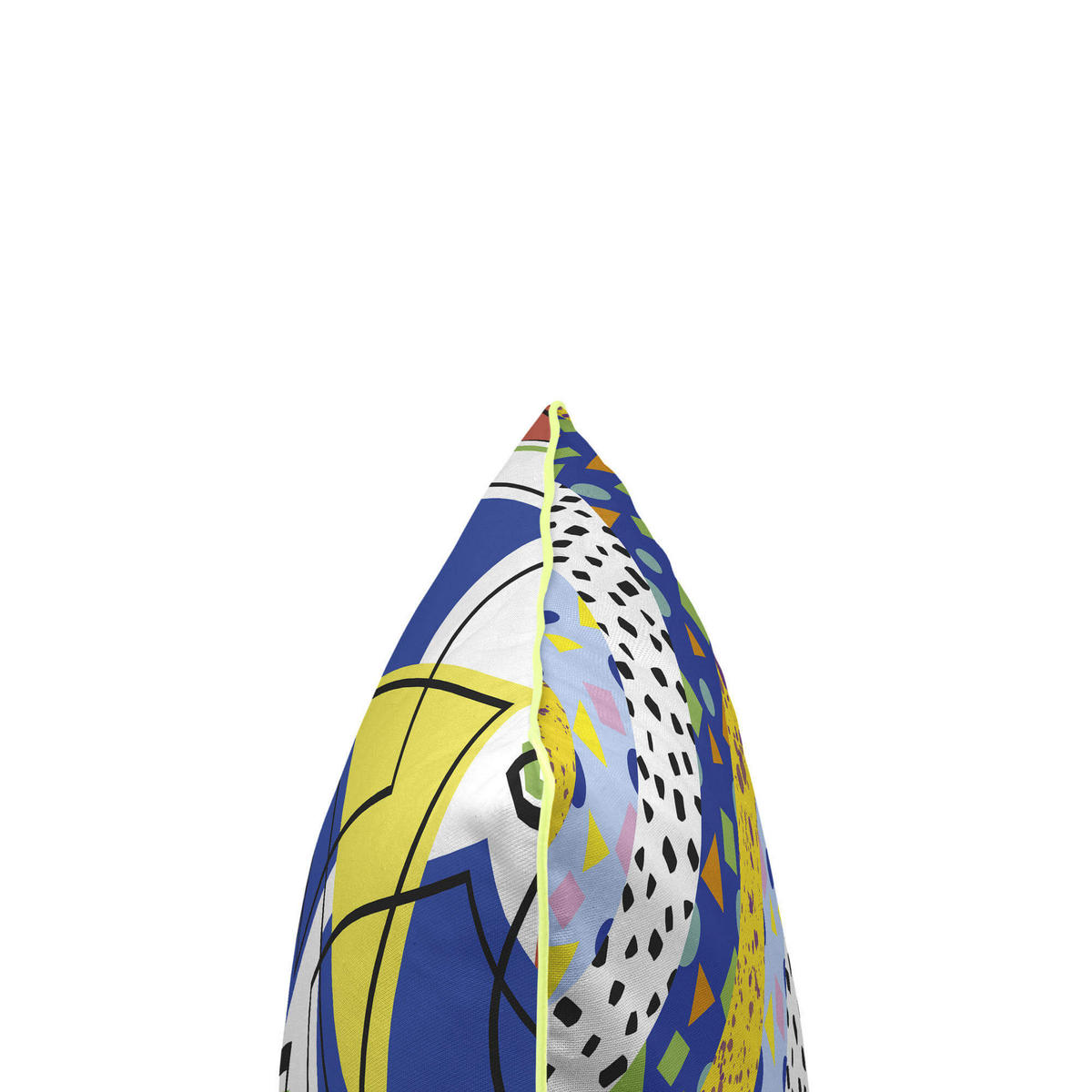 KISSENBEZUG dekorativ memphis 50x30 cm mehrfarbig - Multicolor, Textil (50/30cm) - Happy Friday