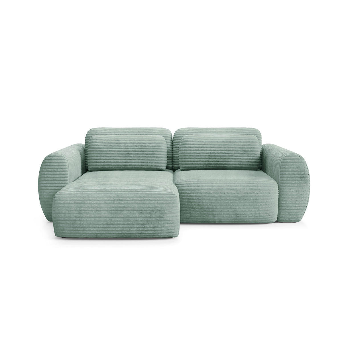 Petits-meubles Ecksofa Grün 270x165 cm