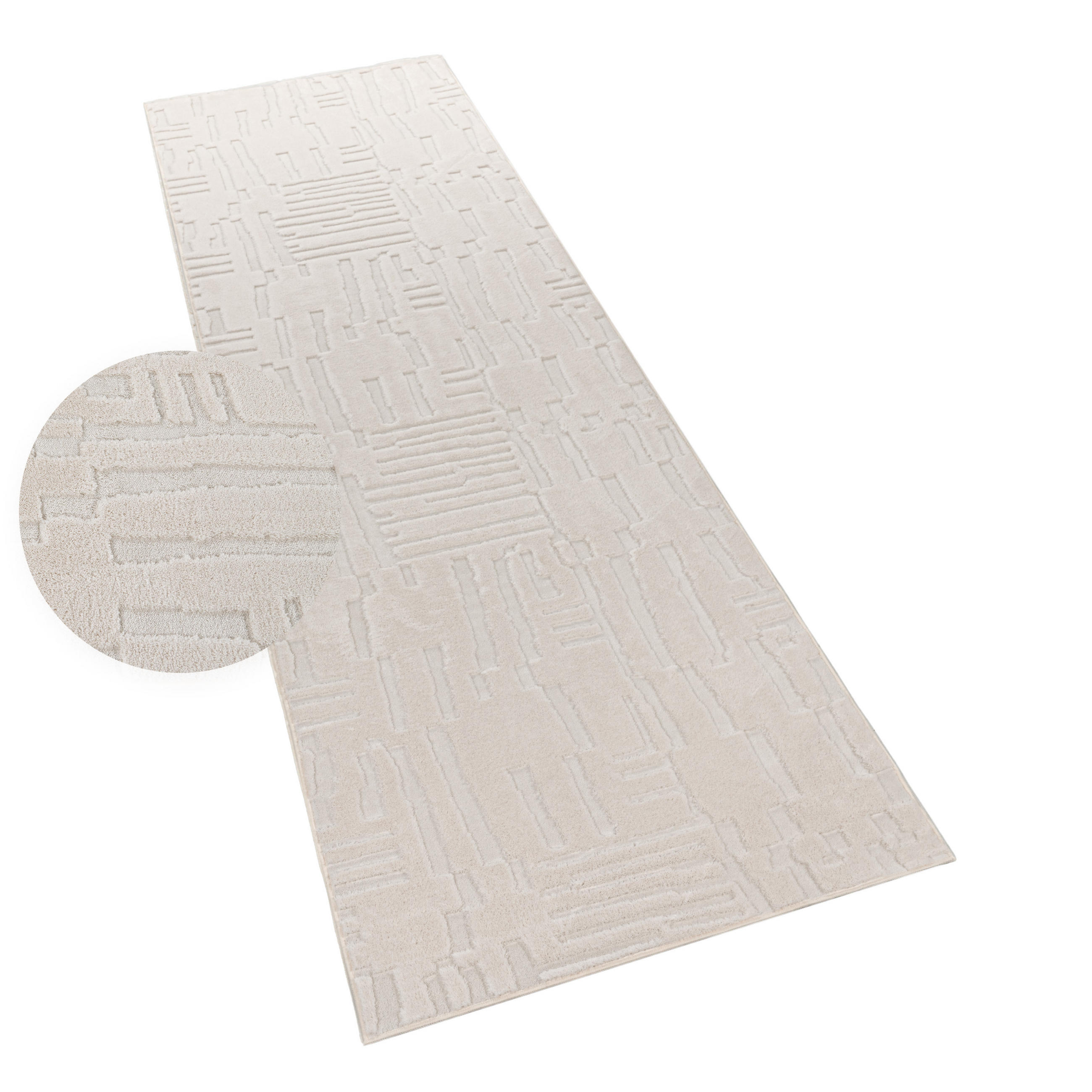 HOCHFLORTEPPICH 80/150 cm Tokio 476 - Creme, Textil (80/150cm) - Paco Home