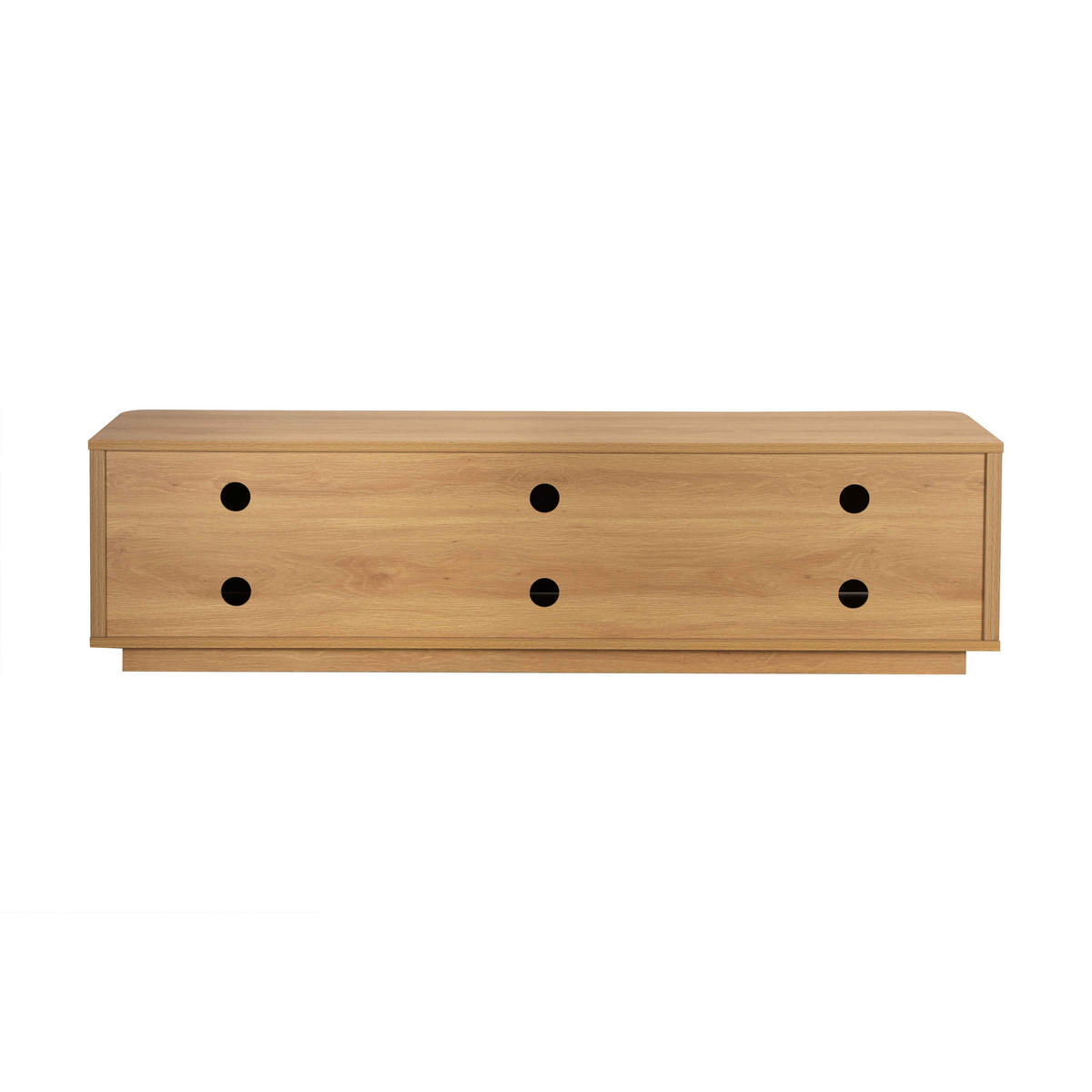 TV-MÖBEL, helle Holzoptik - Beige, Holz (150/40/40cm) - Oviala