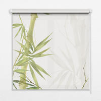 VNÚTORNÁ roleta - okenná roleta - roleta - 60x140 cm - Bambus - biela, plast (60/140/0.5cm) - TULUP