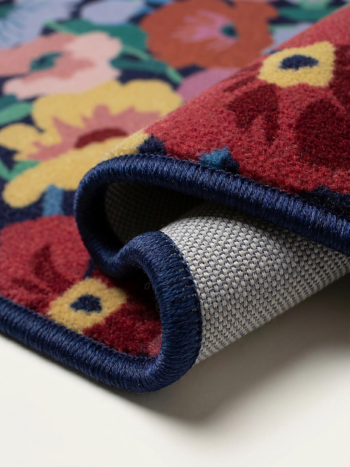 WOLLTEPPICH DAHLIA, floral, Bunt, 180 x 230 cm - Multicolor, Textil (230/180cm) - KADIMA DESIGN