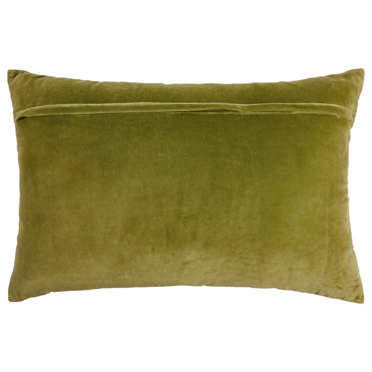 KISSEN Checker Velvet - Grün, Textil (60/40cm) - Butlers