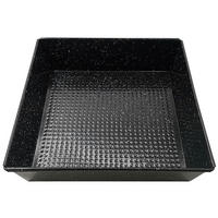 BACKFORM Schwarz 24/24/6 cm KH1774 - Schwarz, Metall (24/6/24cm) - Kinghoff 