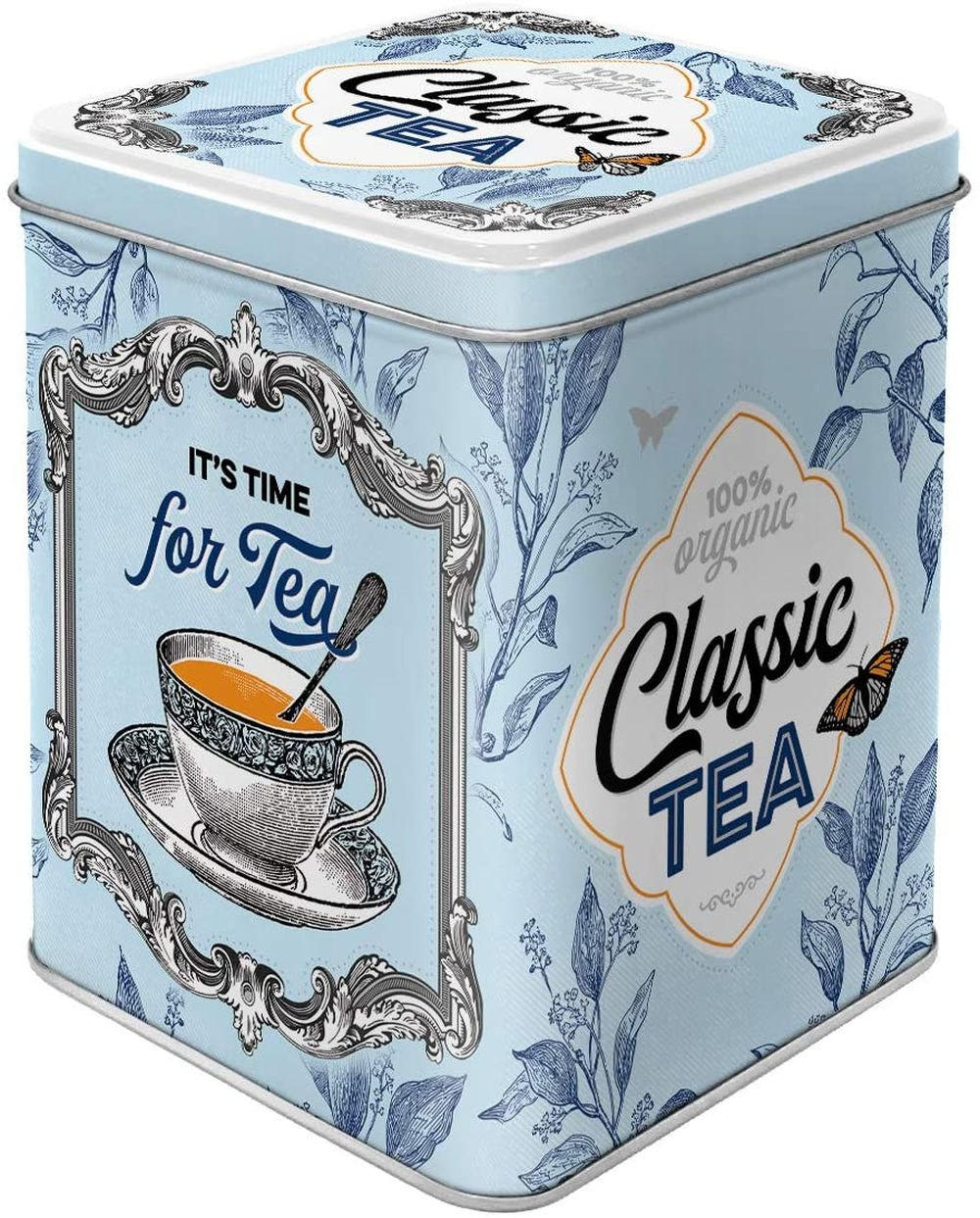 TEEDOSE Home & Country Classic Tea - Multicolor, Metall (1/9.5cm) - Nostalgic-Art