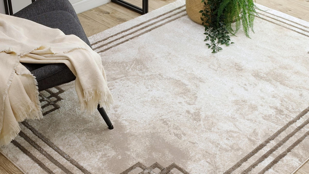 TEPPICH Bliss 140/190 cm - Creme, Textil (140/190cm) - rugsX