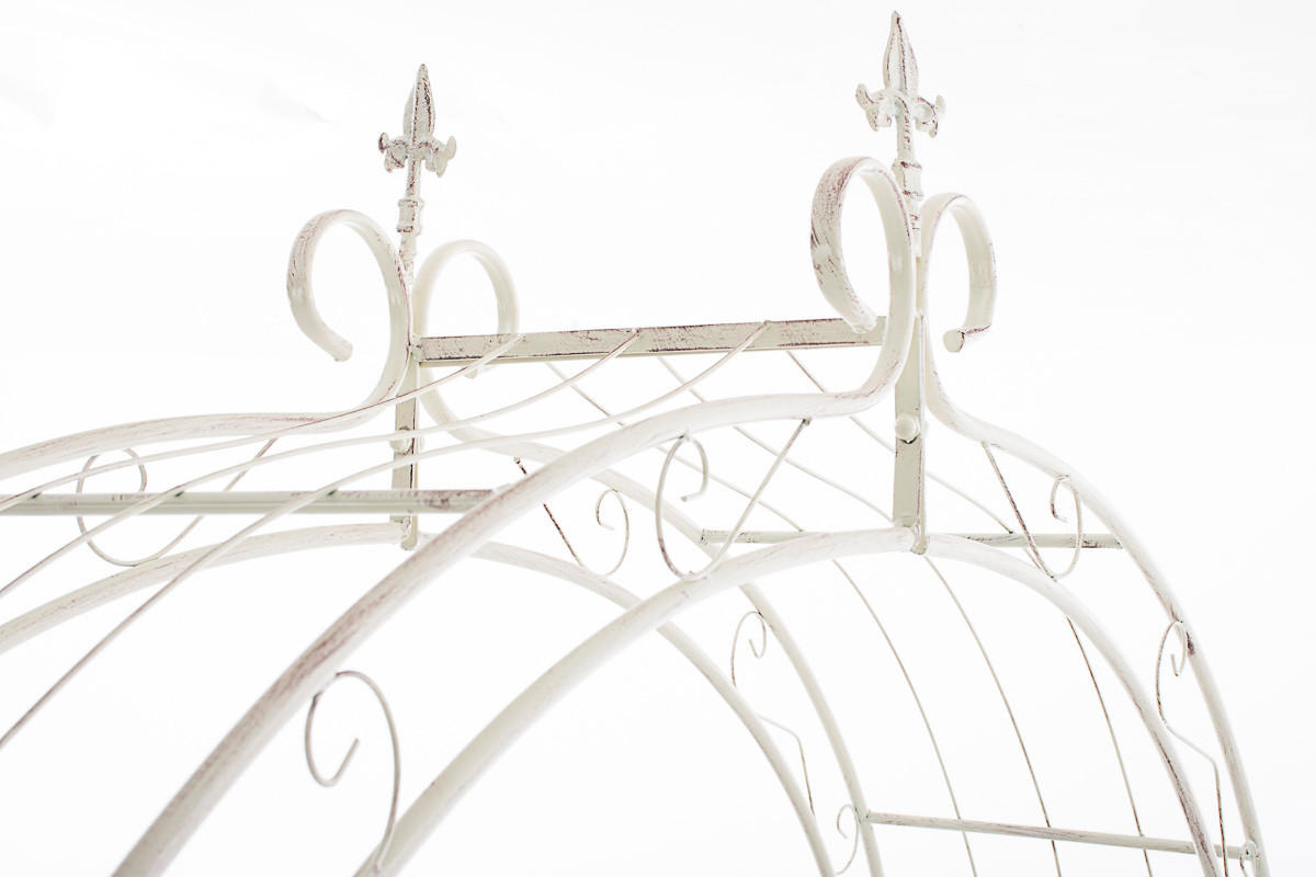 ROSENBOGEN Metall Antik-Creme - Creme, Metall (148/260/34.5cm) - CLP