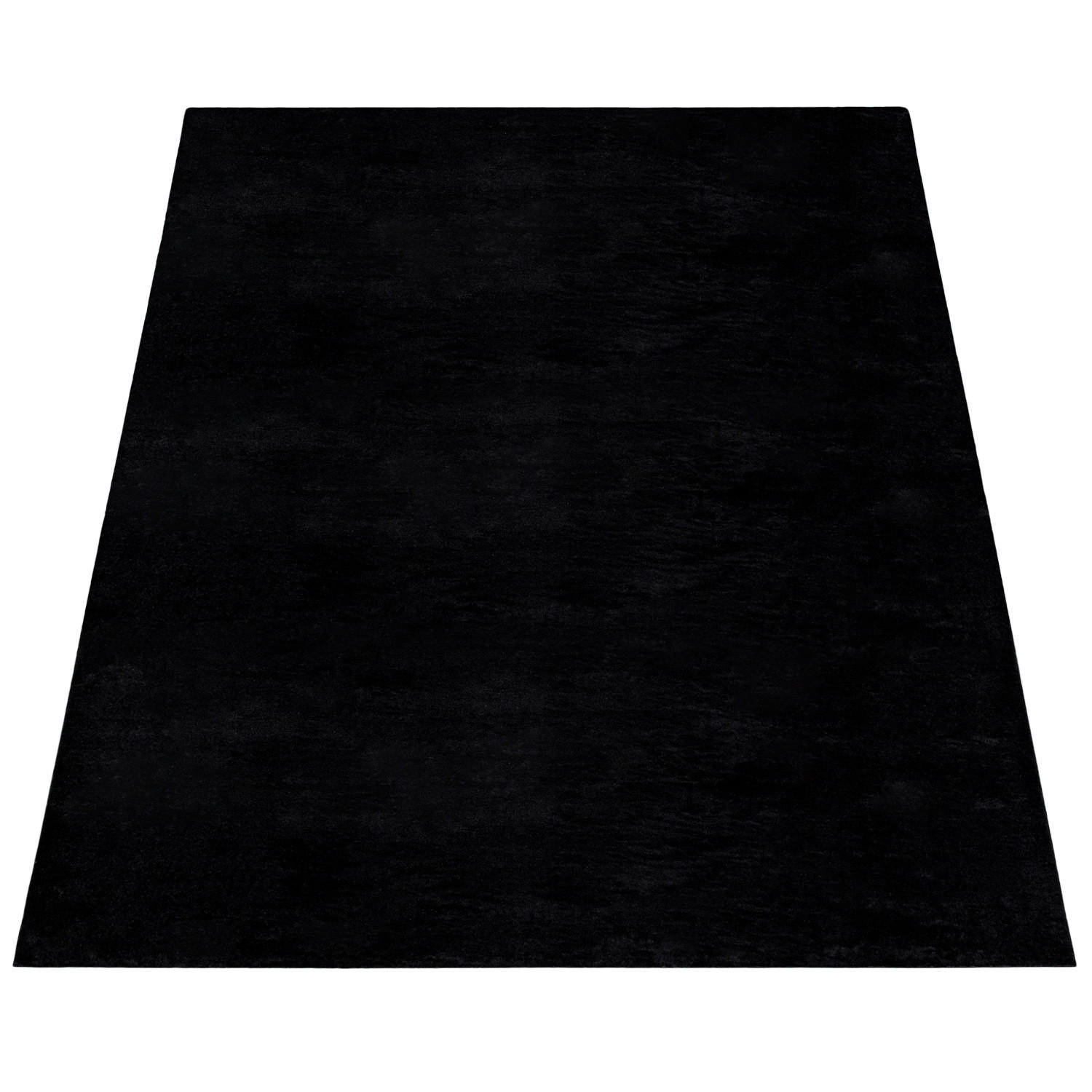 HOCHFLORTEPPICH 240/340 cm Soft 380 - Schwarz, Textil (240/340cm) - Paco Home