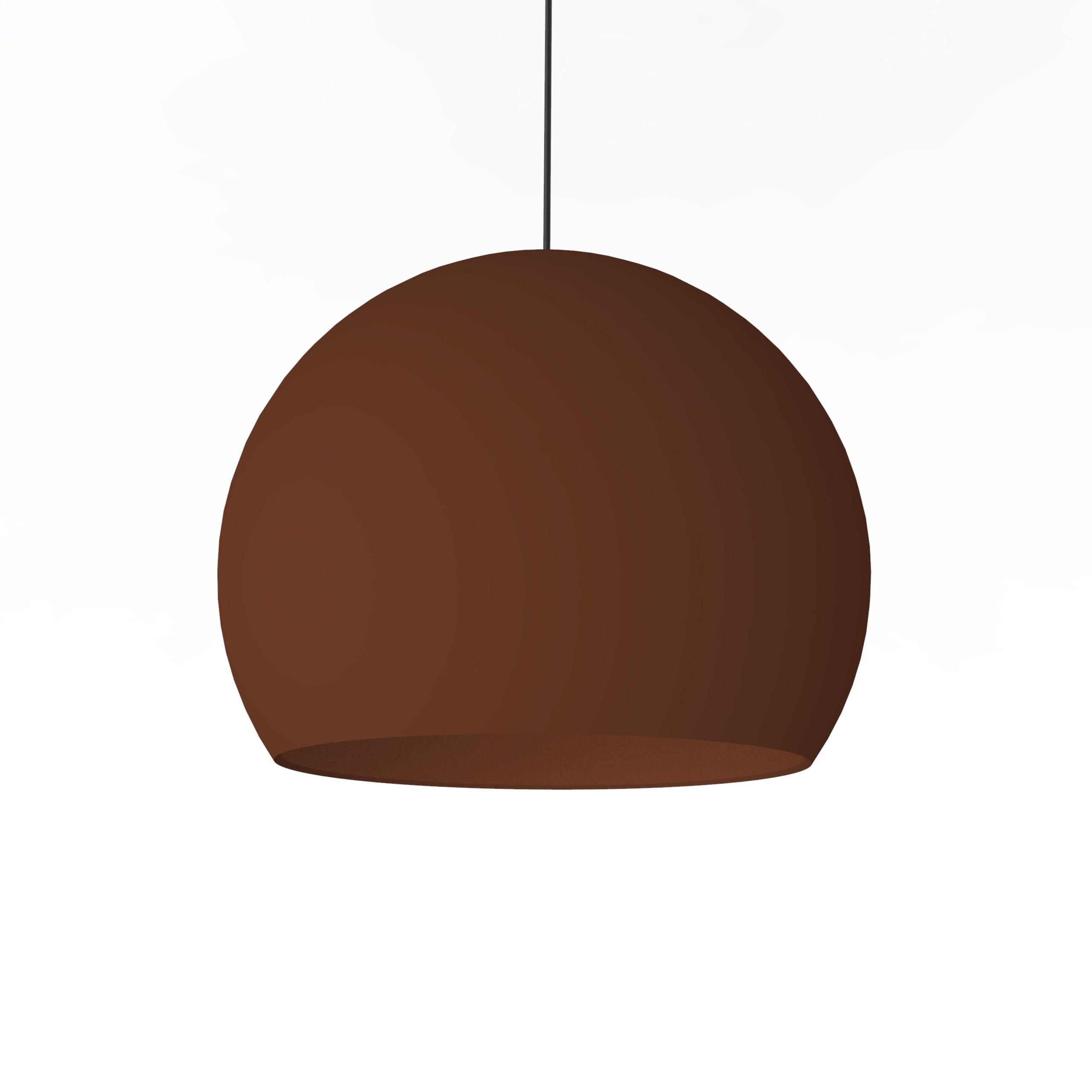 HÄNGELEUCHTE - Dunkelbraun, Metall (40/40/35cm) - Lumicom