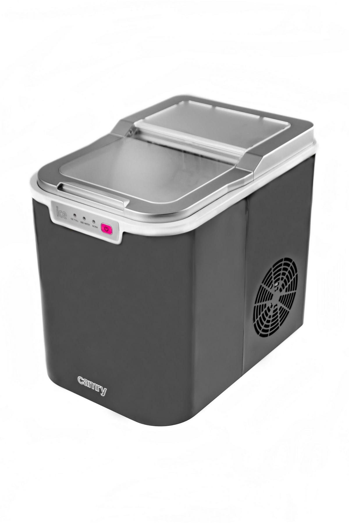 EISWÜRFELMASCHINE CR8073 Schwarz 2,2L - Grau, Kunststoff (25/32/35.5cm) - camry