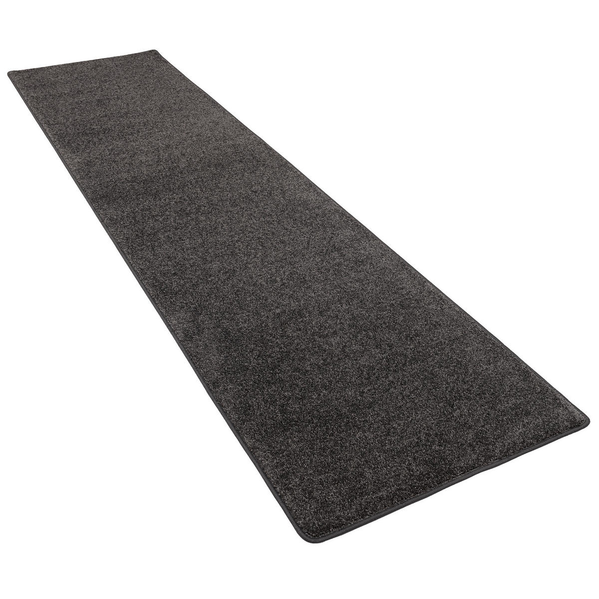 HOCHFLOR LANGFLOR TEPPICH LÄUFER COTTAGE - Anthrazit, Textil (100/200cm) - Snapstyle