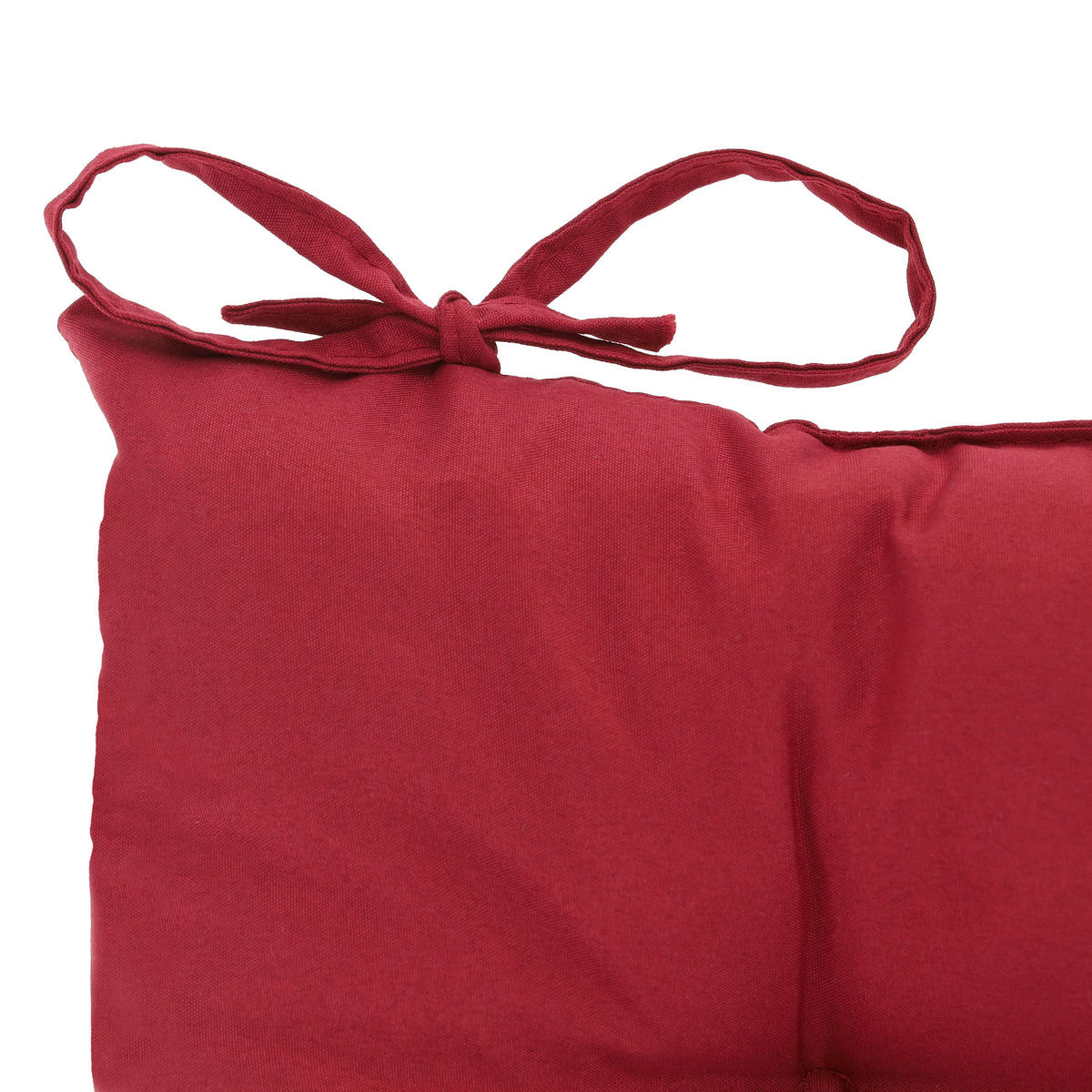 4xSTUHLKISSEN - Rot, Kunststoff/Textil (38/5/38cm) - Relaxdays