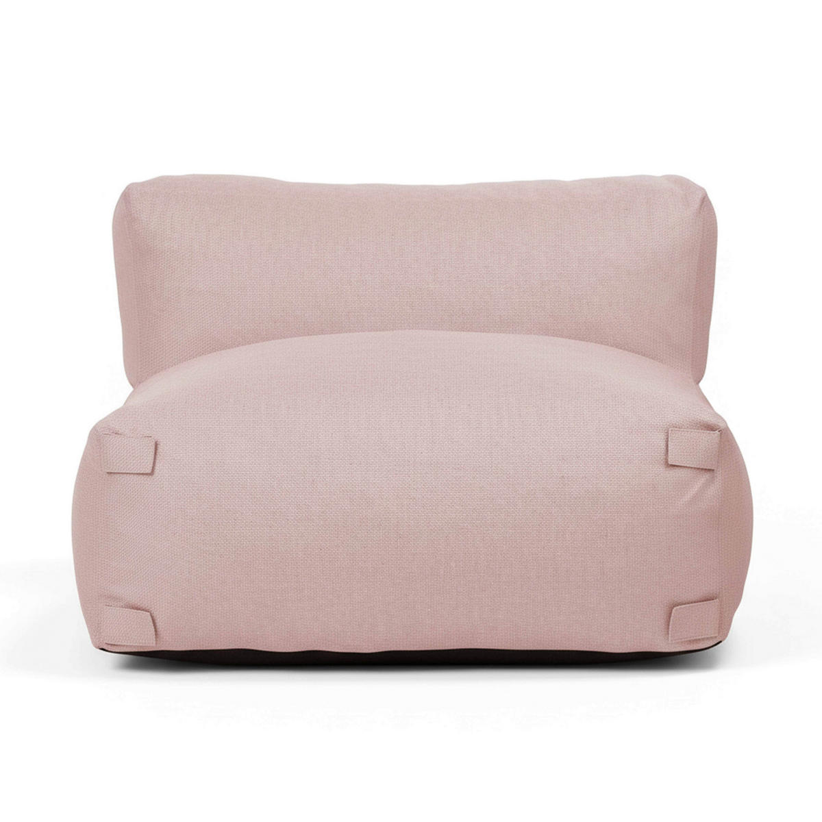 SESSEL, Puderrosa - Pink, Textil (85/65/85cm) - Oviala