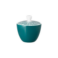 ZUCKERDOSE Life Fashion Trendy Petrol 260 ml - Petrol, Keramik (9.8/10.2cm) - Seltmann Weiden