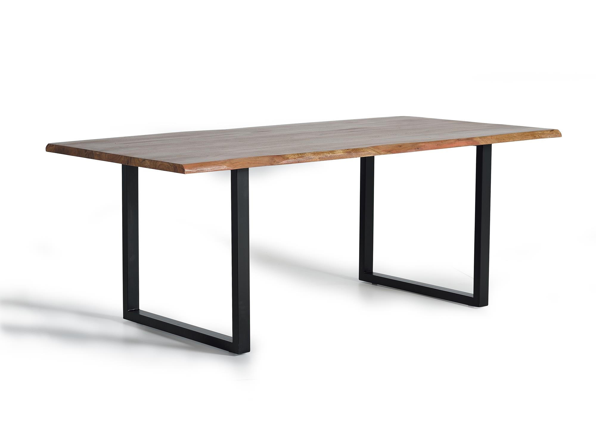 Giner y Colomer Esstisch Braun 100x78x200 cm