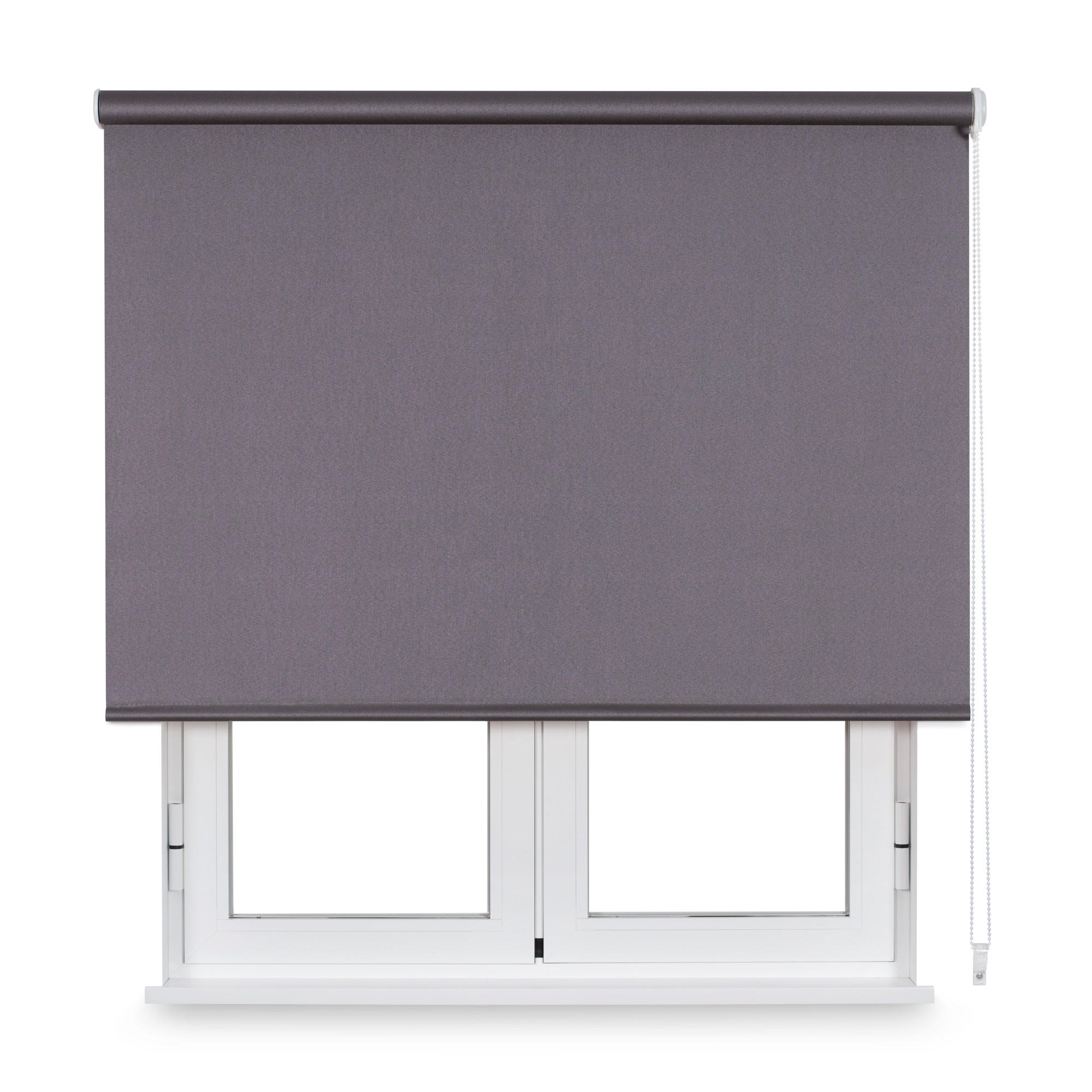 SEITENZUGROLLO lichtdurchlässig Metallics - Grau, Textil (120/190/190cm) - VIEWTEX
