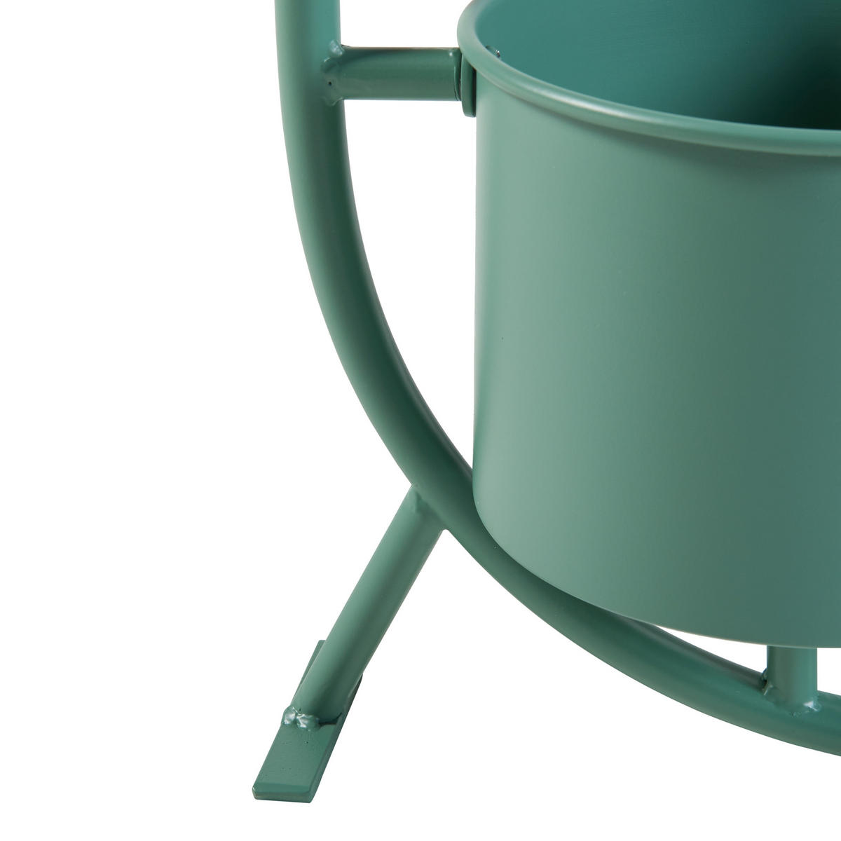 PFLANZENSTÄNDER Almelo - Grün, Metall (63cm) - [en.casa]