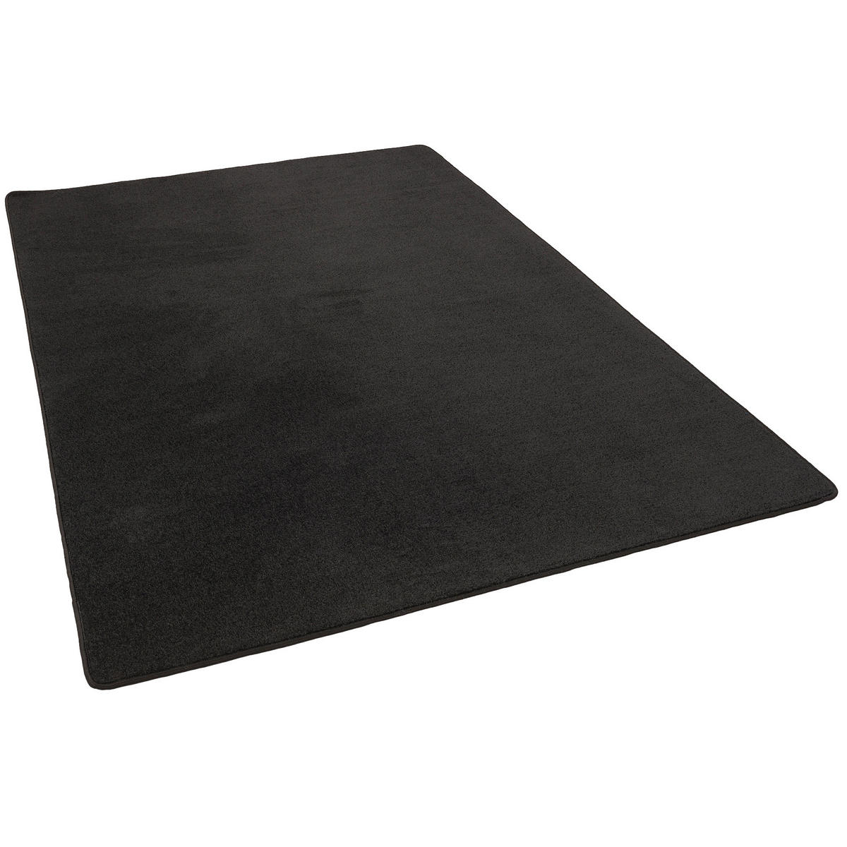 TREND VELOURS TEPPICH JOY - Schwarz, Textil (160/240cm) - Snapstyle