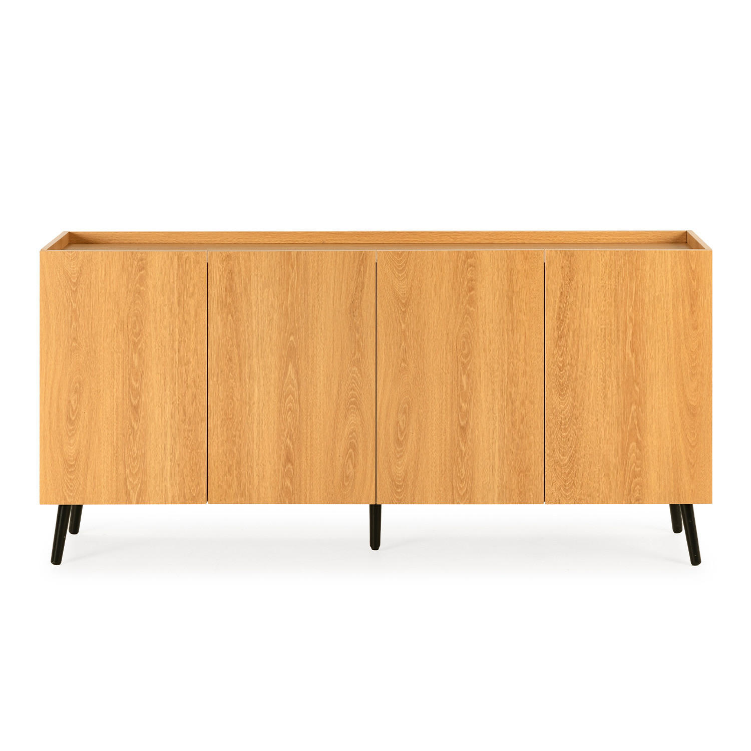 SIDEBOARD Siren 4 türen Eichenfarbe - Honigeiche, Holzwerkstoff (160/76/40cm)