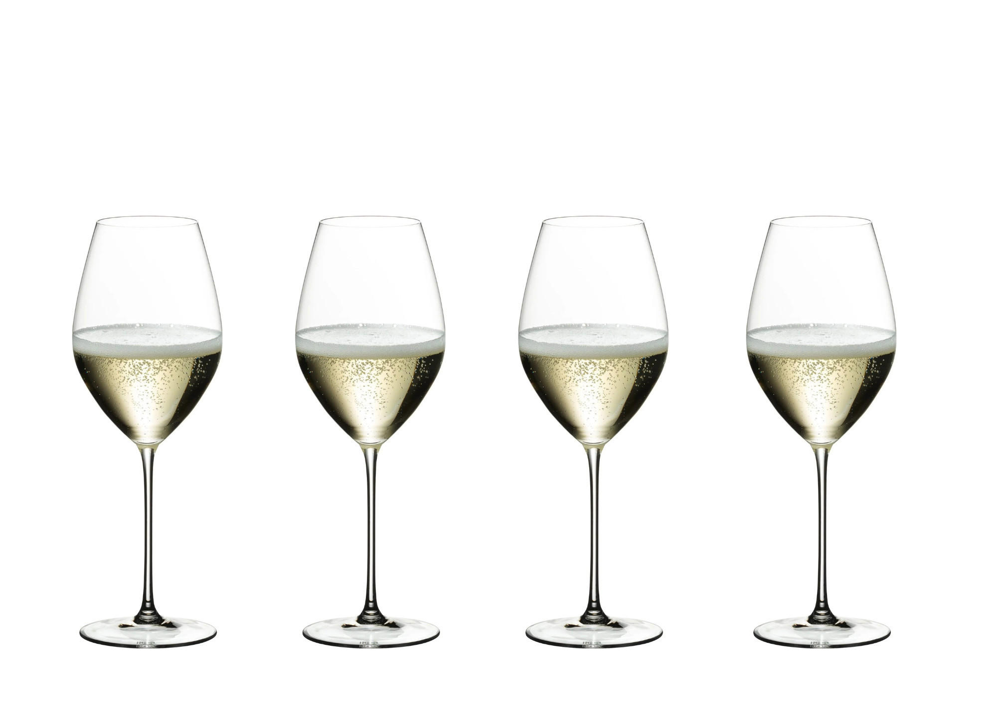 CHAMPAGNERGLAS Weingläser- Champagnegläser - Veritas - 450 ml - 4 Stück - Transparent, Glas (0.449L) - Riedel