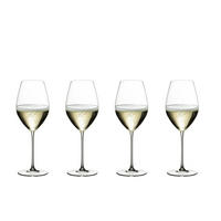 CHAMPAGNERGLAS Weingläser- Champagnegläser - Veritas - 450 ml - 4 Stück - Transparent, Glas (0.449L) - Riedel