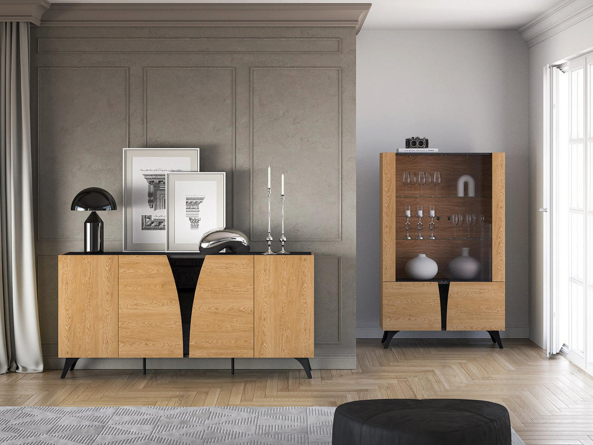 SIDEBOARD – 170 cm – Toscania – Eichefarben - Eichefarben, Holzwerkstoff (170/82/40cm) - hi-markt
