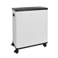 MÜLLEIMER SR2X30 60L Weiß - Weiß, Metall (57/60/34cm) - SVITA