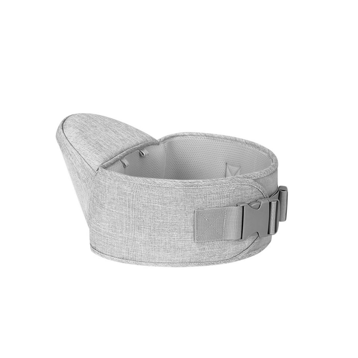 BABYTRAGE Chloe 3 in 1 schwarz weiß Hüftsitz, 8 Tragepositionen, Bauch- und Rückentrage, ab 5 Monate - Schwarz, Textil (25/15/39cm) - Kikka boo