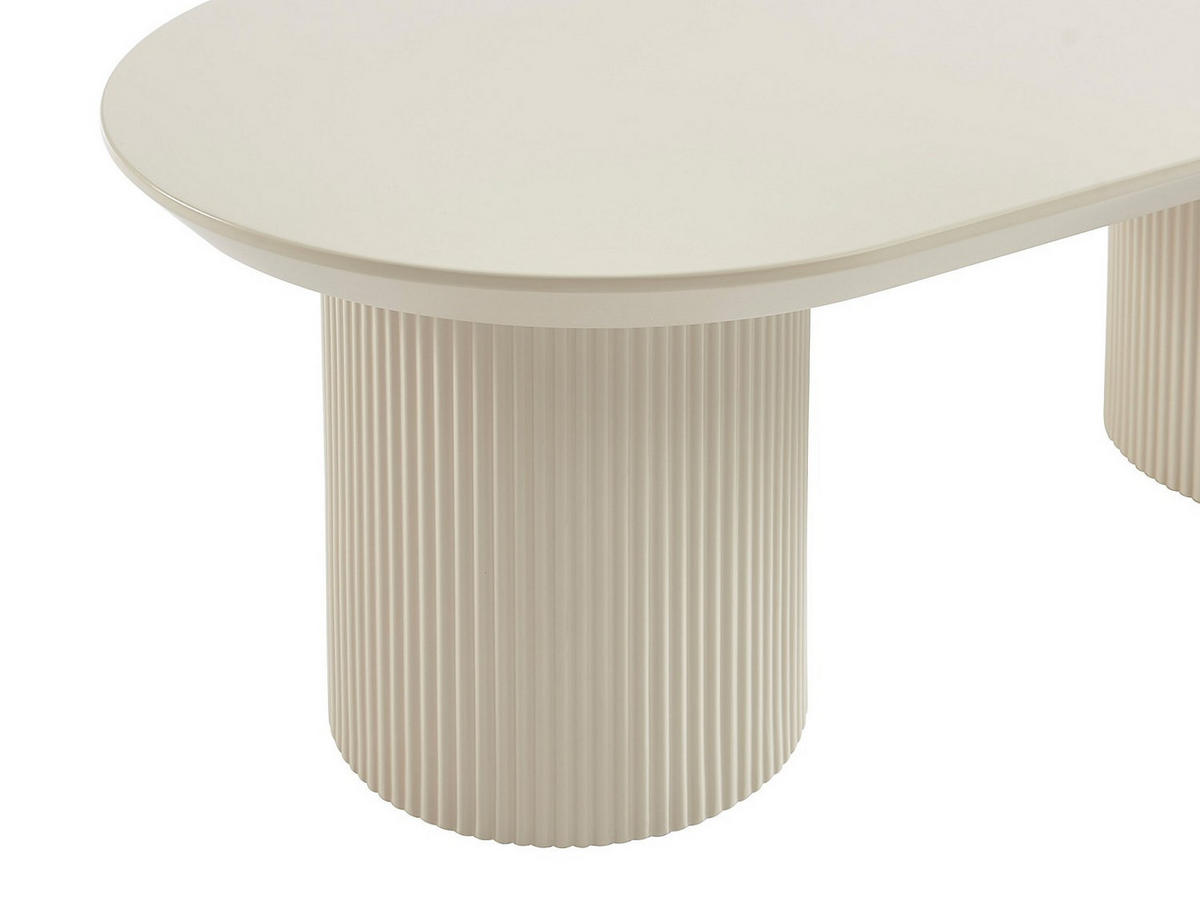 COUCHTISCH - 120 cmcm x 60 cmcm - Holz, Platte - Beige - LORIMILA - Beige, Holz (60/120/40cm) - Vente-Unique