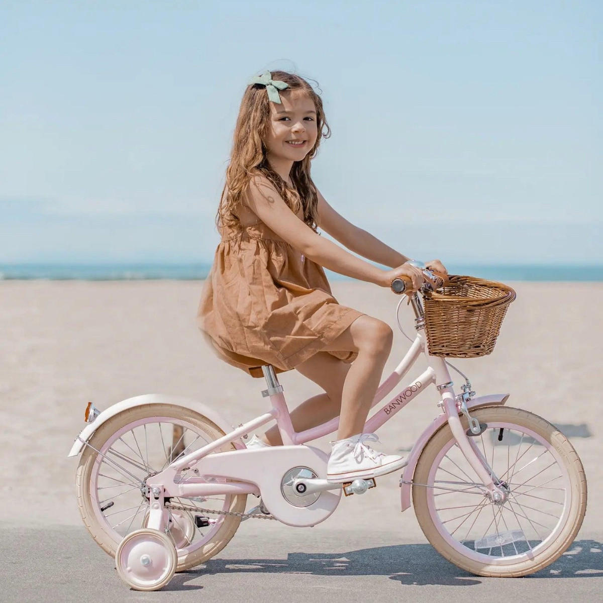 KINDERFAHRRAD aus Alu und Stahl, 4-7 Jahre, Rosa - Pink, Metall (23.5cm) - Banwood