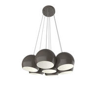 HÄNGELEUCHTE - Graubraun, Metall (25/25/20cm) - Lumicom