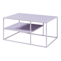 COUCHTISCH Solund 45/90/60 cm - Lila, Metall (60/90/45cm) - [en.casa]
