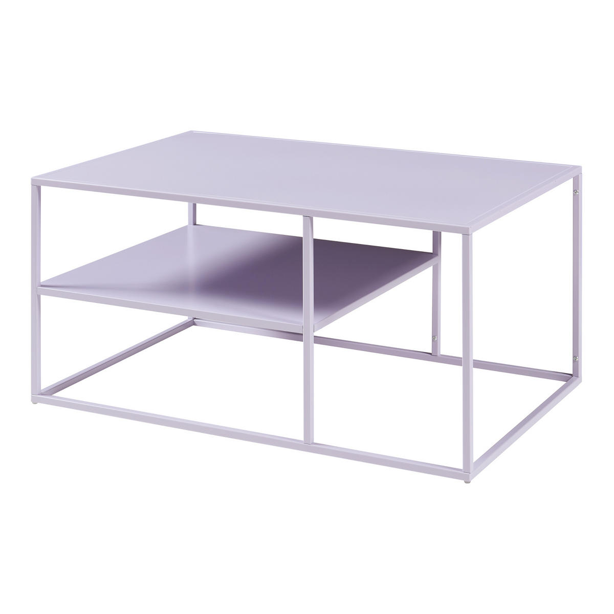 COUCHTISCH Solund 45/90/60 cm - Lila, Metall (60/90/45cm) - [en.casa]