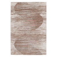 TEPPICH Zungu nussbraun 200 x 290 x 1 cm - Braun, Textil (200/290cm) - Vivaraise
