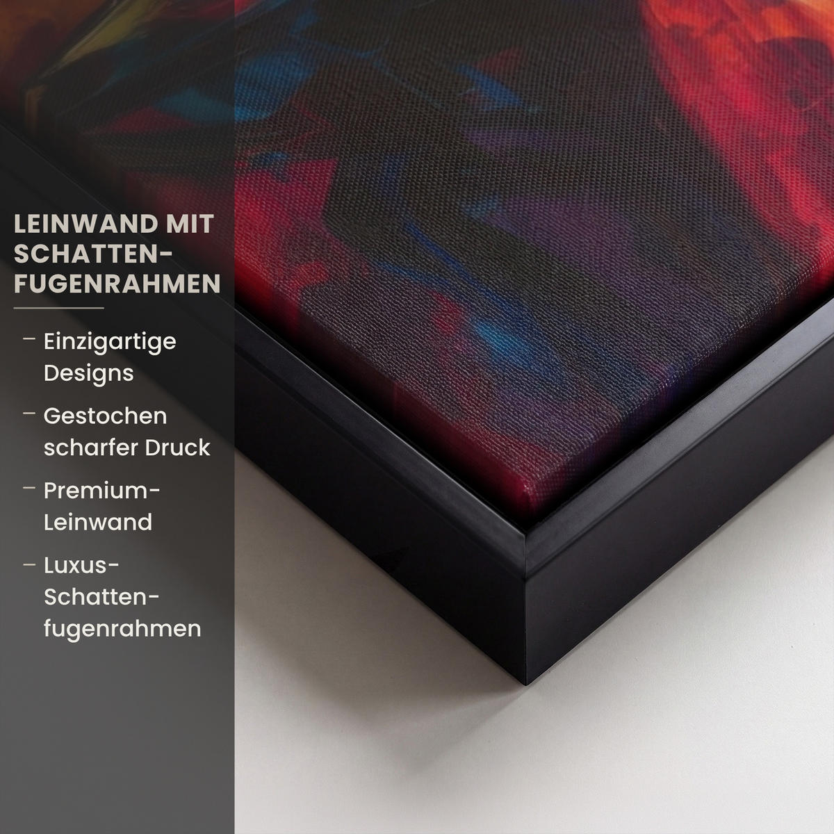 LEINWAND Bilder mit Rahmen - Wein - Frau - Stimmungsvoll - Farbenfroh - 60x40 - Bordeaux, Textil (60/40cm) - MuchoWow