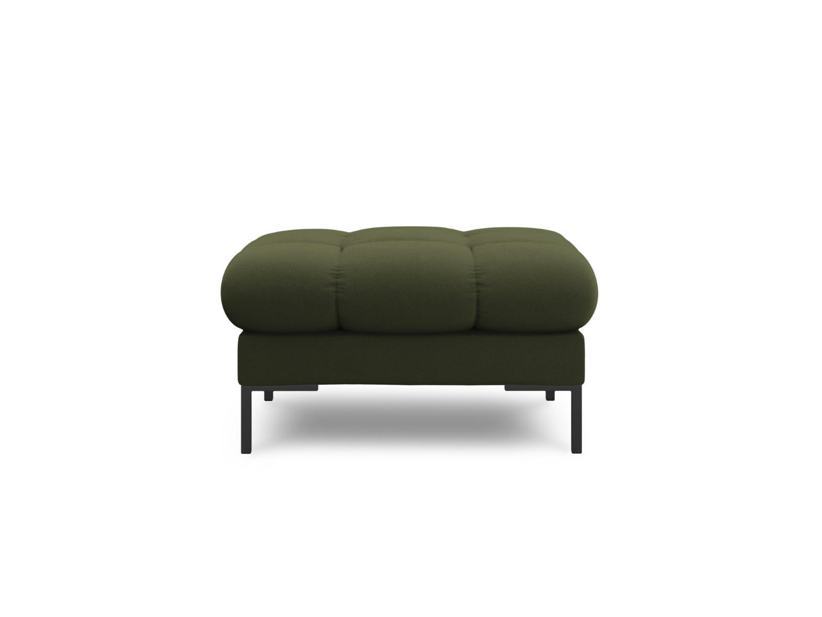 POUF Mamaia aus strukturiertem Stoff grün - Grün, Textil (60/41/60cm) - Micadoni