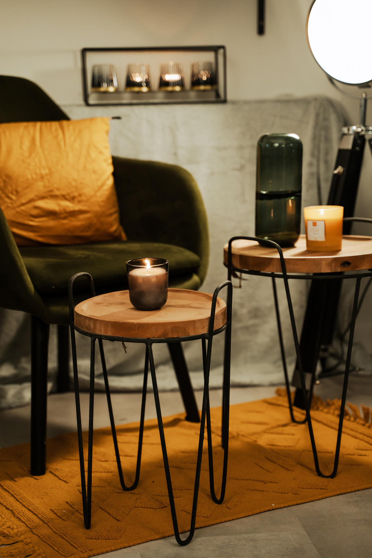 BEISTELLTISCHE aus Teakholz Braun 39/38/50 cm - Braun, Holz (39/38/50cm) - Home Styling Collection
