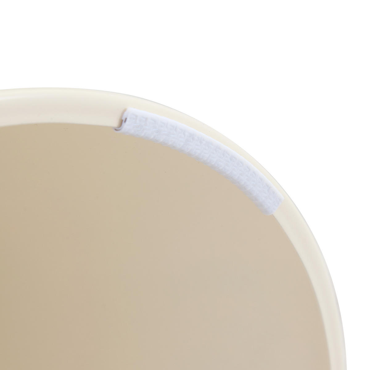 COUCHTISCH-SET DE-37439 2er-Set konusförmig mit Travertin-Optik Cremeweiß - Naturfarben, Metall (50/50/50.5cm) - ComfortXL