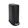 MÜLLEIMER TS12 12L Schwarz - Schwarz, Metall (20/47/35cm) - SVITA