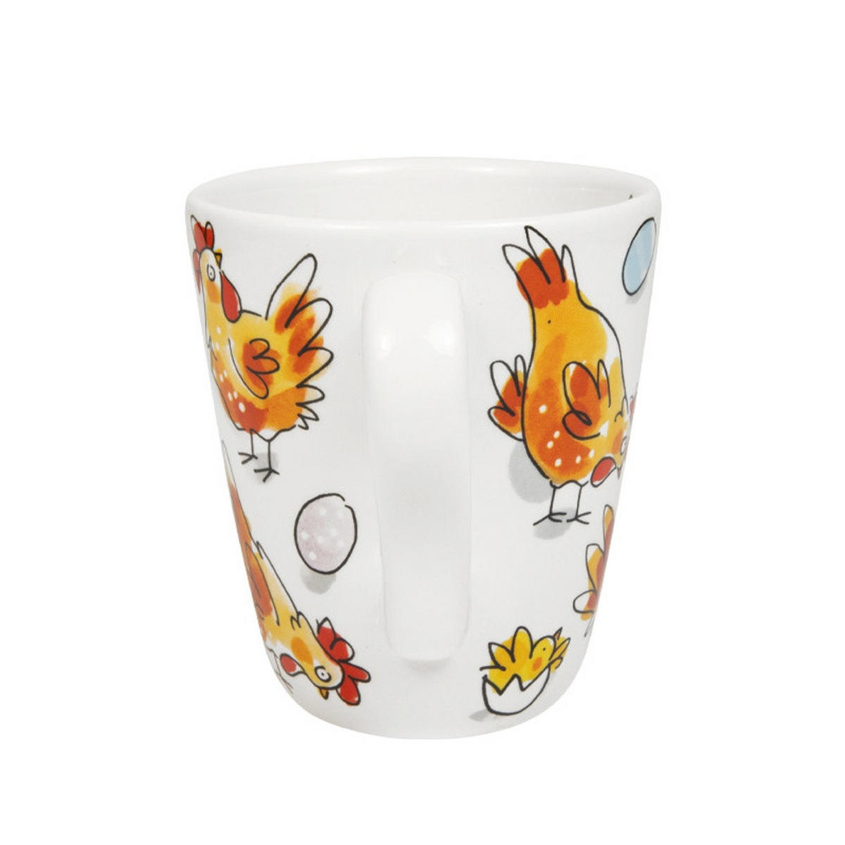 BECHER Osterhühner in Bunt - 350 ml - Multicolor, Keramik (0.35L) - Blond Amsterdam