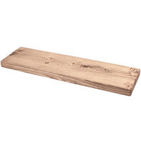 WANDREGAL rustikales 22/4,4/60 cm hell - Hellbraun, Holz (60/4.4/22cm)