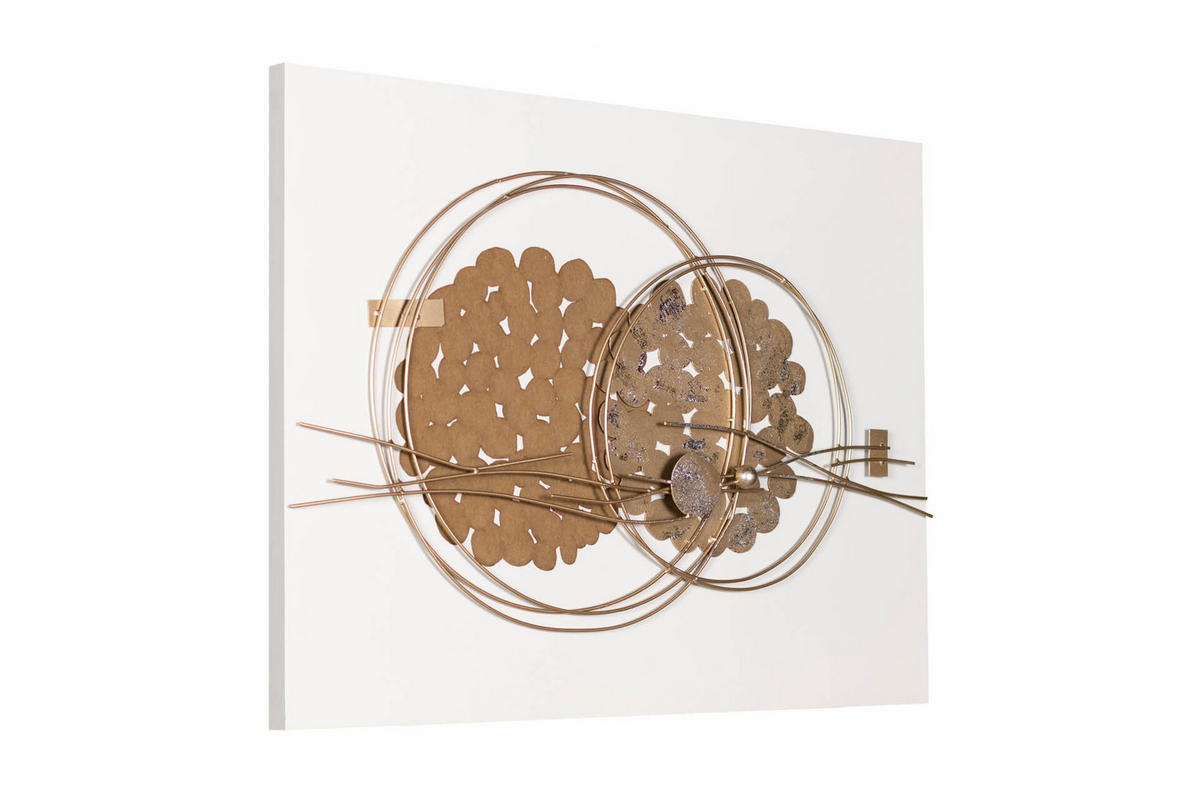 HOLZBILD Beige 80/60 cm - Beige/Braun, Holz (3.52/60cm) - KUNSTLOFT