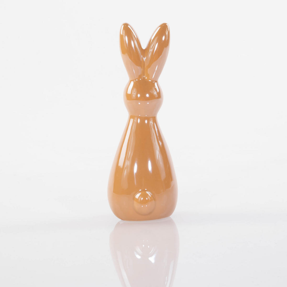 OSTERHASE Figur 16,5 cm - Orange, Keramik (5.5/16.5/6cm) - Boltze Home