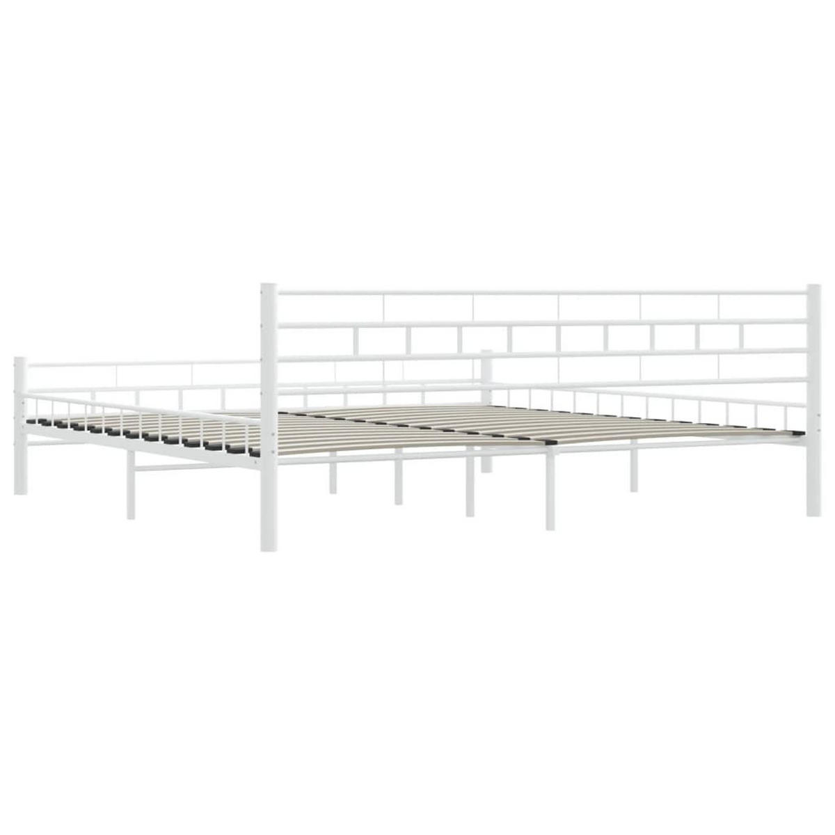 METALLBETT Hood 207/210 cm - Weiß, Metall (200/200cm) - Nettlife